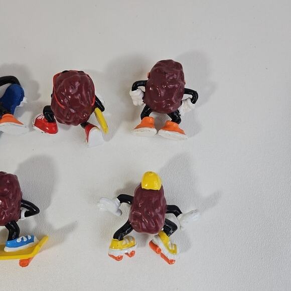 California Raisins Figures Lot of 7 Vintage - Picture 5 of 5